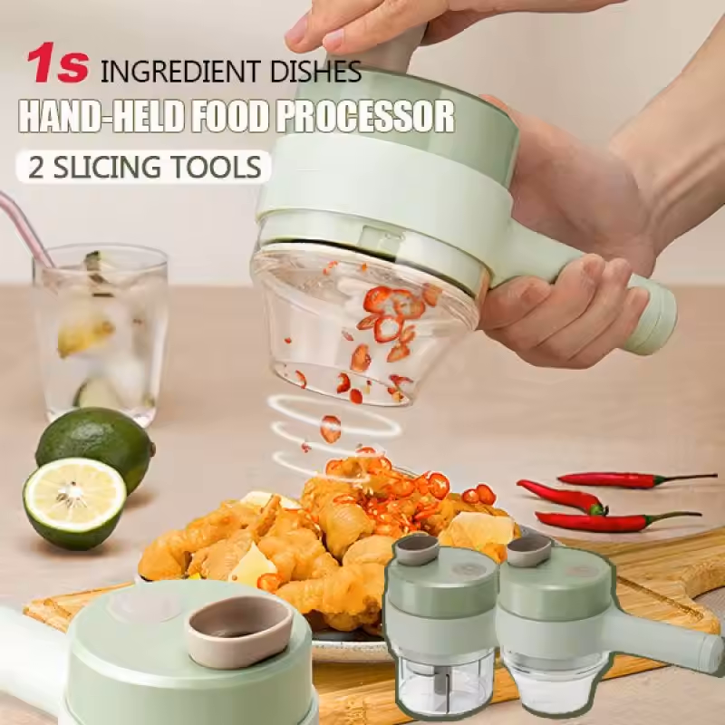 Desired Shop™ QuickChop 4-in-1 Cordless Food Processor