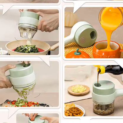 Desired Shop™ QuickChop 4-in-1 Cordless Food Processor