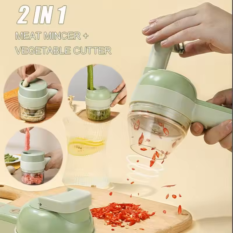Desired Shop™ QuickChop 4-in-1 Cordless Food Processor