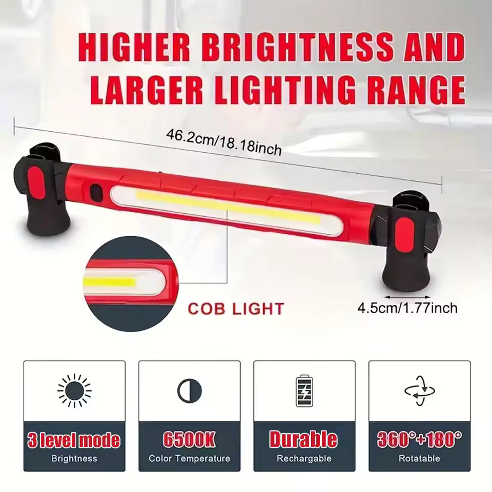 Desired Shop™ FlexLock 2-in-1 COB Work Light Bar